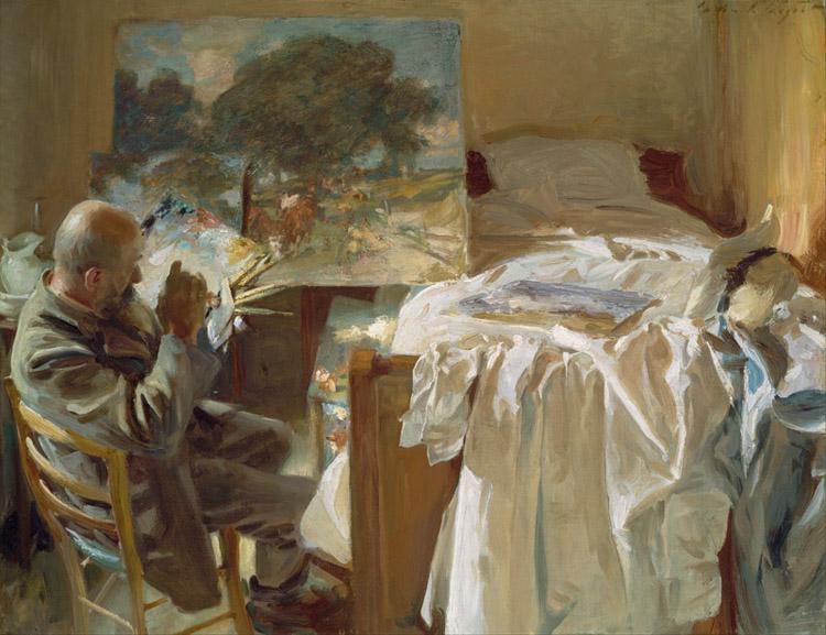 John Singer Sargent Artist in His Studio (mk18) oil painting image